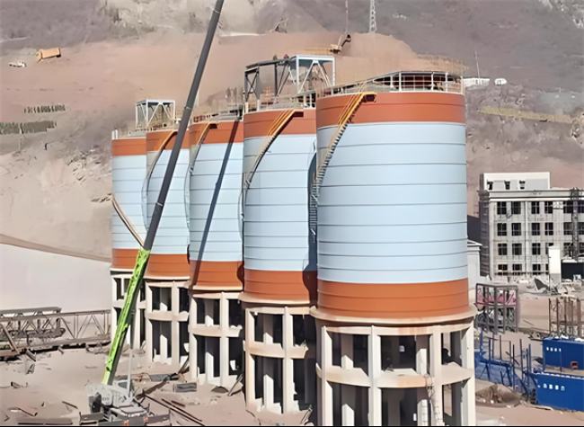 佛罗镇高架钢板仓